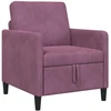 Sofa su saugojimo vieta Violetinė 72 x 78 x 87 cm Poliesteris