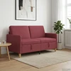 Sofa su saugojimo vieta Vyno raudona 152 x 78 x 87 cm