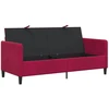 Sofa su saugojimo vieta Vyno raudona 172 x 78 x 87 cm