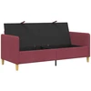 Sofa su saugojimo vieta Vyno raudona 172 x 78 x 87 cm