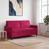 Sofa su saugojimo vieta Vyno raudona 172 x 78 x 87 cm
