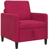 Sofa su saugojimo vieta Vyno raudona 72 x 78 x 87 cm