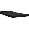 Sofa Sulankstomas Sofos Lova Juoda 120 x 60 x 49 cm Audinys