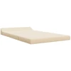 Sofa Sulankstomas Sofos Lova Kreminė 120 x 60 x 49 cm Audinys