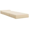 Sofa Sulankstomas Sofos Lova Kreminė 200 x 70 x 15 cm