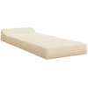 Sofa Sulankstomas Sofos Lova Kreminė 60 x 70 x 41 cm Audinys