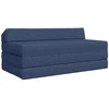 Sofa Sulankstomas Sofos Lova Mėlyna 120 x 60 x 49 cm Audinys