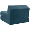 Sofa Sulankstomas Sofos Lova Mėlyna 60 x 70 x 41 cm Audinys