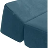 Sofa Sulankstomas Sofos Lova Mėlyna 60 x 70 x 41 cm Audinys
