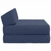 Sofa Sulankstomas Sofos Lova Mėlyna 60 x 70 x 41 cm Audinys