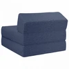 Sofa Sulankstomas Sofos Lova Mėlyna 60 x 70 x 41 cm Audinys