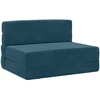 Sofa Sulankstomas Sofos Lova Mėlyna 70 x 80 x 60 cm Audinys