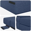 Sofa Sulankstomas Sofos Lova Mėlyna 70 x 72 x 60 cm Audinys