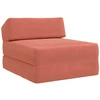 Sofa Sulankstomas Sofos Lova Raudona oranžinė 60 x 70 x 41 cm