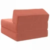 Sofa Sulankstomas Sofos Lova Raudona oranžinė 60 x 70 x 41 cm