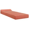 Sofa Sulankstomas Sofos Lova Raudona oranžinė 60 x 70 x 41 cm