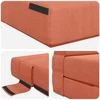 Sofa Sulankstomas Sofos Lova Raudona oranžinė 70 x 72 x 60 cm