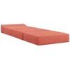 Sofa Sulankstomas Sofos Lova Raudona oranžinė 200 x 70 x 10 cm