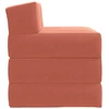 Sofa Sulankstomas Sofos Lova Raudona oranžinė 200 x 70 x 15 cm