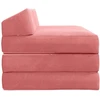 Sofa Sulankstomas Sofos Lova Rožinė 120 x 60 x 49 cm Audinys