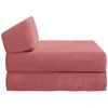 Sofa Sulankstomas Sofos Lova Rožinė 60 x 70 x 41 cm Audinys