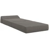 Sofa Sulankstomas Sofos Lova Šviesiai pilka 60 x 70 x 41 cm Audinys