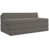 Sofa Sulankstomas Sofos Lova Šviesiai pilka 120 x 60 x 49 cm Audinys
