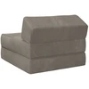 Sofa Sulankstomas Sofos Lova Šviesiai pilka 60 x 70 x 41 cm Audinys