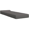 Sofa Sulankstomas Sofos Lova Šviesiai pilka 200 x 70 x 10 cm Audinys