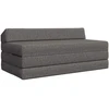 Sofa Sulankstomas Sofos Lova Šviesiai pilka 120 x 60 x 49 cm Audinys