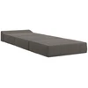 Sofa Sulankstomas Sofos Lova Šviesiai pilka 200 x 70 x 15 cm