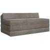 Sofa Sulankstomas Sofos Lova Šviesiai pilka 120 x 60 x 49 cm Audinys