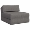 Sofa Sulankstomas Sofos Lova Šviesiai pilka 60 x 70 x 41 cm Audinys