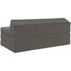 Sofa Sulankstomas Sofos Lova Šviesiai pilka 120 x 60 x 49 cm Audinys