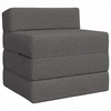 Sofa Sulankstomas Sofos Lova Šviesiai pilka 70 x 60 x 63 cm Audinys