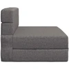Sofa Sulankstomas Sofos Lova Šviesiai pilka 70 x 72 x 60 cm Audinys