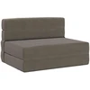 Sofa Sulankstomas Sofos Lova Šviesiai pilka 70 x 72 x 60 cm Audinys