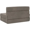Sofa Sulankstomas Sofos Lova Šviesiai pilka 70 x 72 x 60 cm Audinys