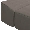 Sofa Sulankstomas Sofos Lova Šviesiai pilka 200 x 70 x 15 cm