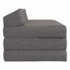 Sofa Sulankstomas Sofos Lova Šviesiai pilka 120 x 60 x 49 cm Audinys