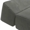 Sofa Sulankstomas Sofos Lova Tamsiai pilka 60 x 70 x 41 cm Audinys