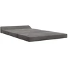 Sofa Sulankstomas Sofos Lova Tamsiai pilka 120 x 60 x 49 cm Audinys