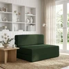 Sofa Sulankstomas Sofos Lova Tamsiai žalia 70 x 80 x 60 cm Audinys