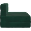 Sofa Sulankstomas Sofos Lova Tamsiai žalia 70 x 72 x 60 cm Audinys