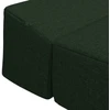 Sofa Sulankstomas Sofos Lova Tamsiai žalia 200 x 70 x 15 cm Audinys