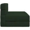 Sofa Sulankstomas Sofos Lova Tamsiai žalia 70 x 72 x 60 cm Audinys