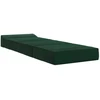 Sofa Sulankstomas Sofos Lova Tamsiai žalia 200 x 70 x 15 cm Aksomas