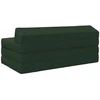 Sofa Sulankstomas Sofos Lova Tamsiai žalia 120 x 60 x 49 cm Audinys