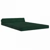 Sofa Sulankstomas Sofos Lova Tamsiai žalia 120 x 60 x 49 cm Audinys