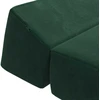 Sofa Sulankstomas Sofos Lova Tamsiai žalia 120 x 60 x 49 cm Audinys